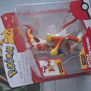 SEALED New in‎ Box Infernape Pokemon Battle Feature Figure Battle Ready Jazwares